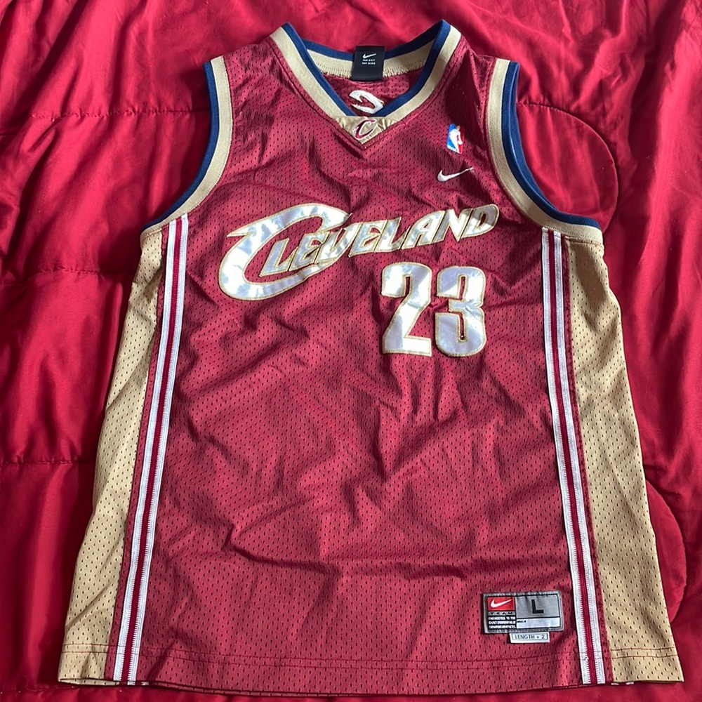 Original throwback Nike LeBron James Jersey